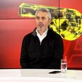 Rică Neaga, în studioul Gazetei Sporturilor