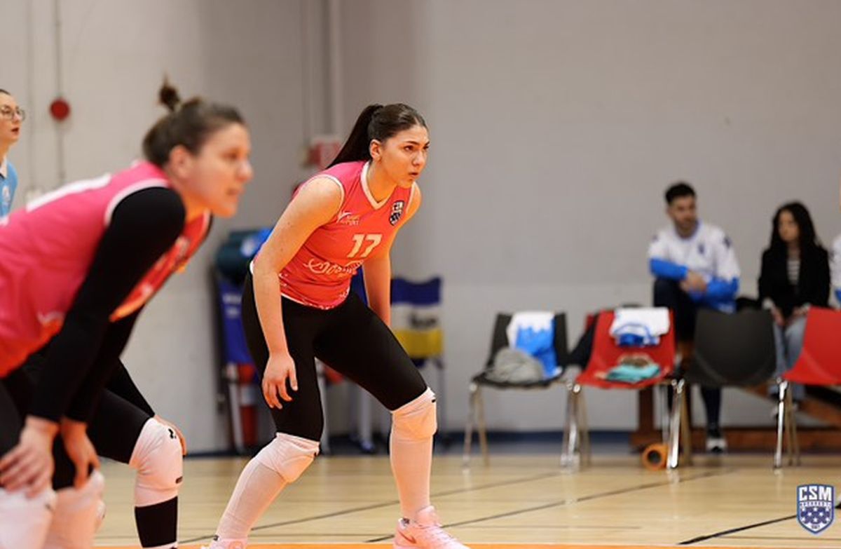 Bianca Cucu, un fenomen în voleiul românesc, la doar 14 ani