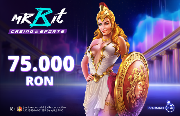 Fortune Spin la Mr Bit: fond de surprize de 75.000 RON și sloturi de top de la Pragmatic Play