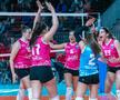 Bianca Cucu, alături de colegele de la CSM București / Sursă foto: Facebook