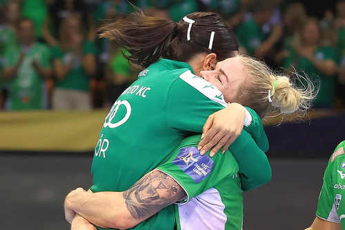 Veronica Kristiansen a revenit la Gyor. Foto: Instagram