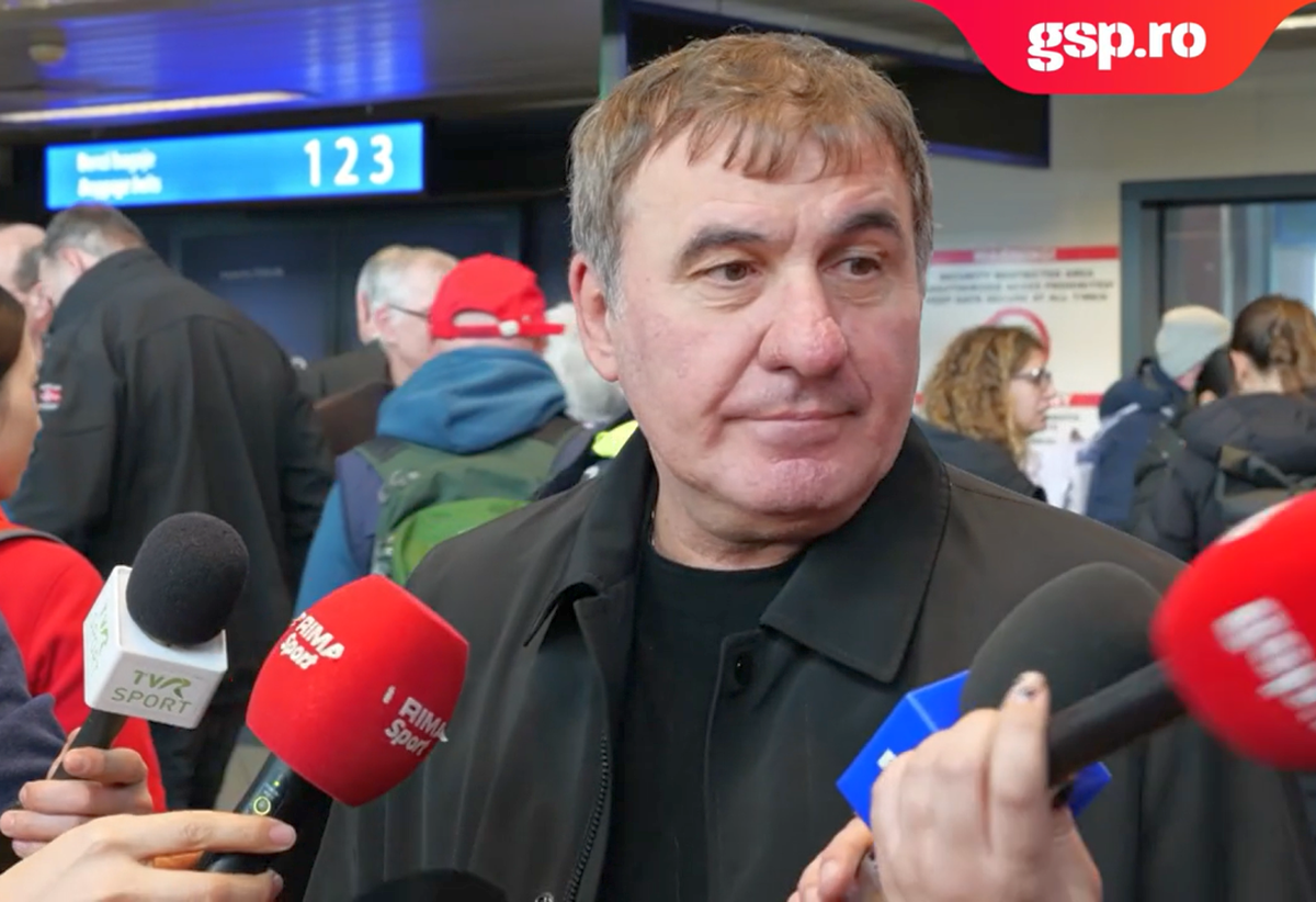 Primul mesaj al lui Gică Hagi după ce naționala a ratat Mondialul a venit pe aeroport » Planul de „resuscitare” a României