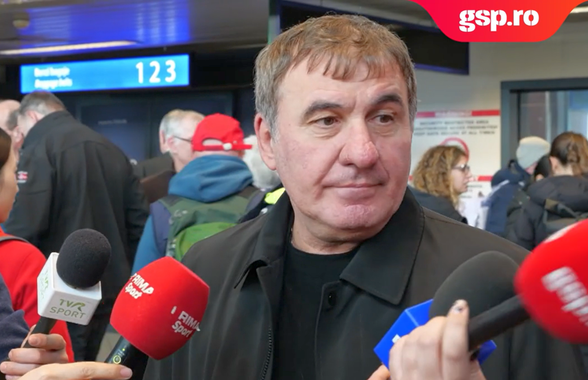 Primul mesaj al lui Gică Hagi după ce naționala a ratat Mondialul a venit pe aeroport » Planul de „resuscitare” a României