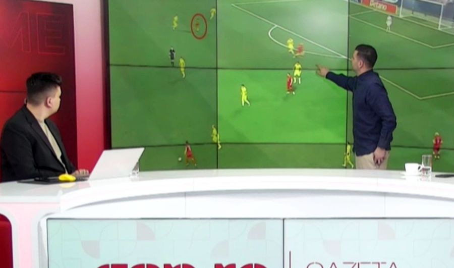 Rusescu a ieșit „la tablă” și a tranșat faza golului din Turcia - România: „El face toți banii, 80% din gol!”