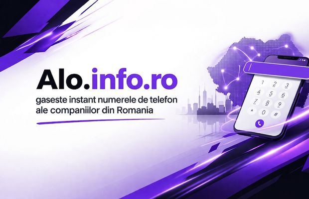 Alo.info.ro te ajută să găsești instant numerele de telefon ale companiilor din România