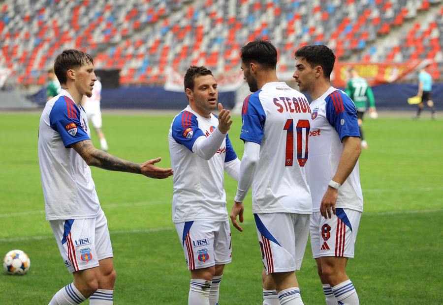 Steaua și Unirea Slobozia, amical spectaculos cu 7 goluri / foto: Facebook @Steaua București Steaua și Unirea Slobozia, amical spectaculos cu 7 goluri