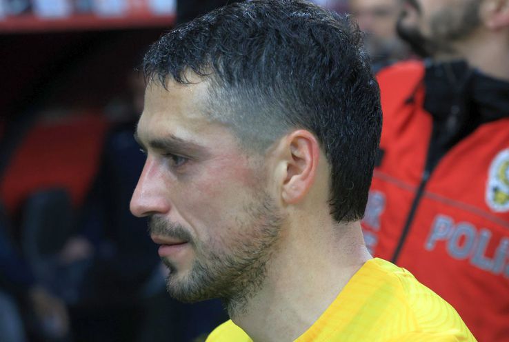 Nicolae Stanciu, cu moralul la pământ după înfângerea din Turcia / FOTO: Ionuț Iordache (GSP)