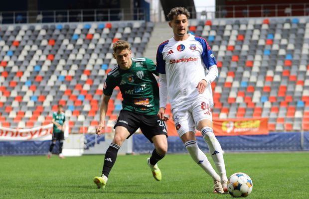 Steaua și Unirea Slobozia, amical spectaculos cu 7 goluri