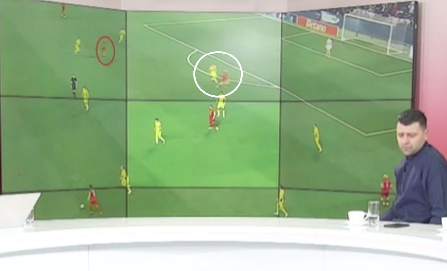 Rusescu a ieșit „la tablă” și a tranșat faza golului din Turcia - România: „El face toți banii, 80% din gol!”
