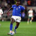 Moise Kean, jucând pentru Italia // foto: Imago Images