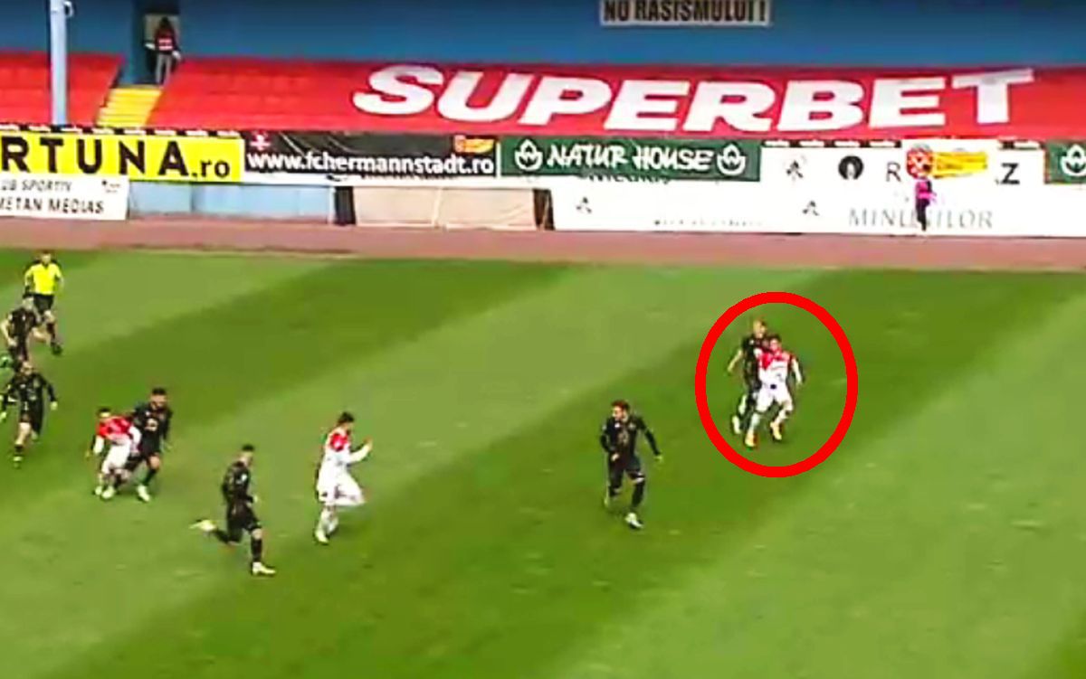 Gol controverstat în Hermannstadt - Gaz Metan