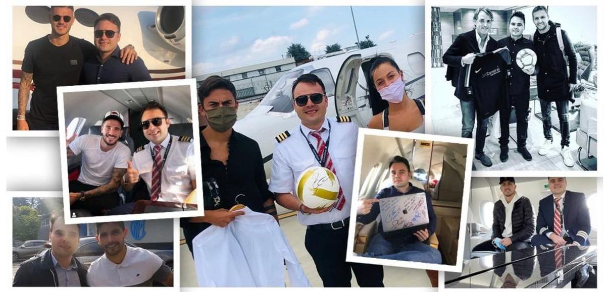 Zboară cu starurile » Un pilot român plimbă fotbaliști celebri în jet-uri private! Ce supervedete au călătorit cu el