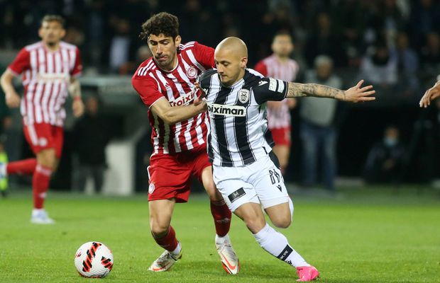 PAOK e în finala Cupei Greciei! Răzvan Lucescu o elimină pe Olympiakos » Mitriță, schimbat după 28 de minute