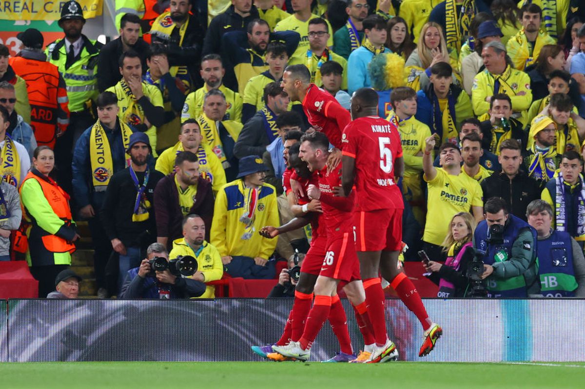 Liverpool - Villarreal, în semifinalele Ligii Campionilor (tur)