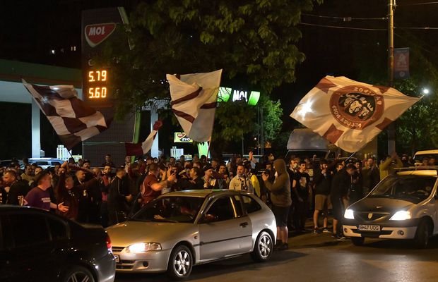 Invazie rapidistă pe „Ilie Oană” » Câți fani giuleșteni vor fi prezenți la meciul împotriva Chindiei