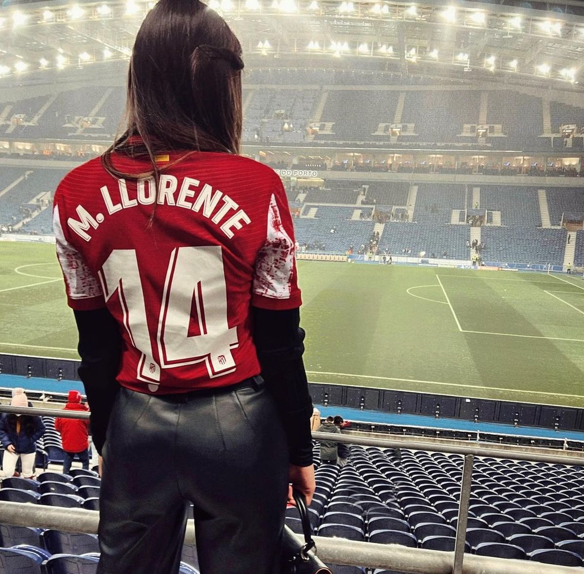 Marcos Llorente și Patricia Noarbe