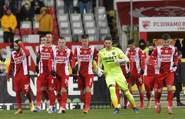 Dinamo a scăpat de plata unei datorii către un fotbalist care a jucat în sezonul regulat