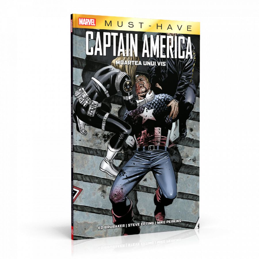 Captain America: moartea unui vis – o nouă revistă Marvel în România