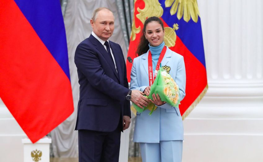 A făcut înconjurul lumii! Ce mesaj a avut o sportivă rusă la festivitatea de premiere de la Kremlin // foto: Imago