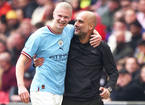 Pep Guardiola a găsit noua strategie la Manchester City pentru a cuceri și campionatul, și Cupa Angliei, și Champions League, foto: Imago