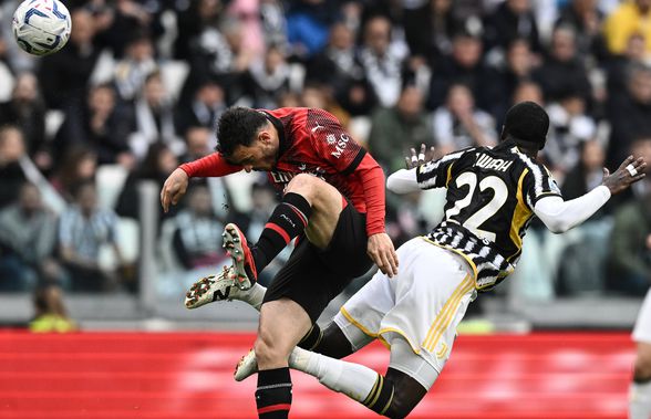 Juventus și AC Milan, remiză în derby-ul din Serie A