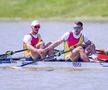 Andrei Cornea și Florin Enache la CE de canotaj de la Szeged FOTO Raed Krishan
