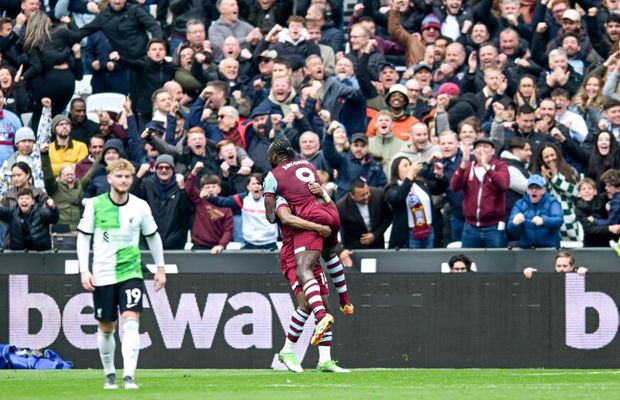 Un nou pas greșit pentru Liverpool » Remiza „cormoranilor” cu West Ham a pus punct oricărei speranțe la titlu » Clasamentul ACUM