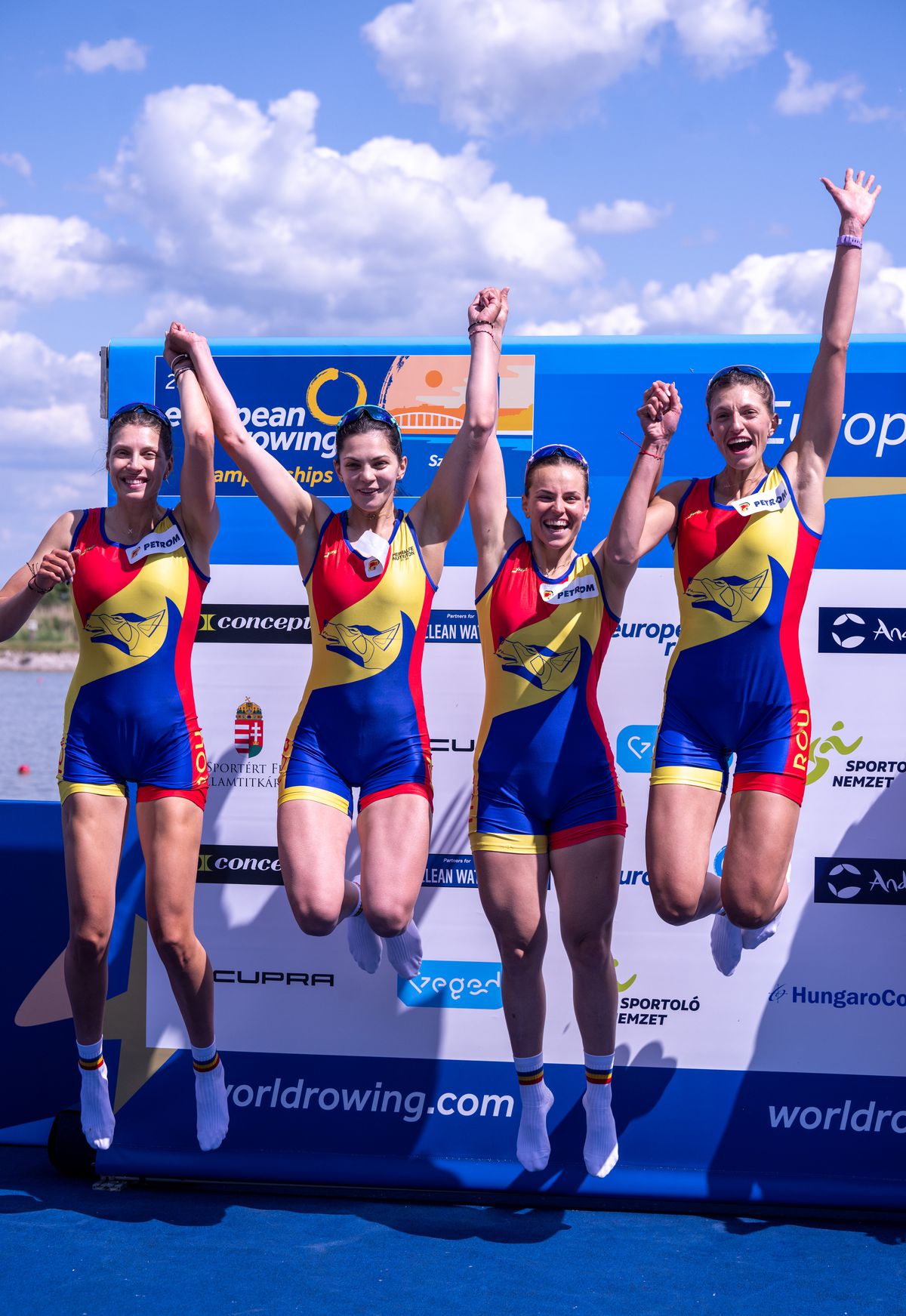 Maria Lehaci și Amalia Bereș au analizat întrecerea de patru rame: „Am făcut o cursă foarte bună, doar că ele au fost mai rapide”