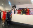 FCSB e noua campioană a României, după 2-1 cu Farul, în etapa #7 din play-off. Jucătorii roș-albaștri au intrat peste Elias Charalambous la conferința de presă de la finalul meciului.