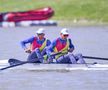 Florin Arteni și Florin Lehaci la Campionatele Europene de canotaj de la Szeged FOTO Raed Krishan