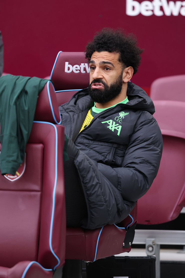 Mohamed Salah s-a certat cu Jurgen Klopp în timpul meciului cu West Ham / FOTO: Imago