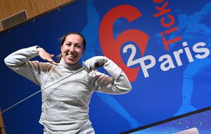 Ce suspans! Floretista Mălina Călugăreanu s-a calificat cu emoții la Jocurile Olimpice de la Paris