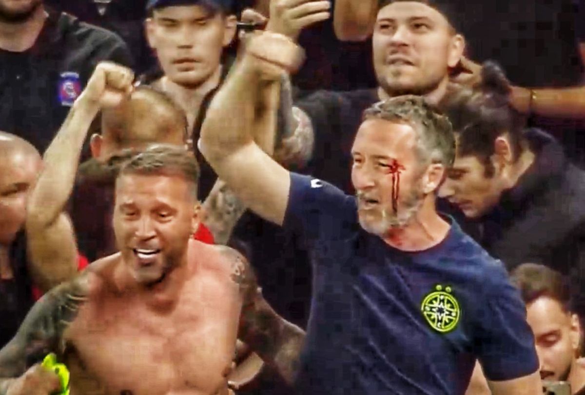 MM Stoica, plin de sânge în peluză după ce FCSB a devenit campioană