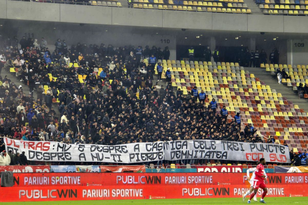 Ultrașii lui Dinamo au explicat motivul pentru care n-au intrat pe stadion la meciul cu Voluntari: „Conducerea clubului a reușit ceea ce Jandarmeria n-a putut”