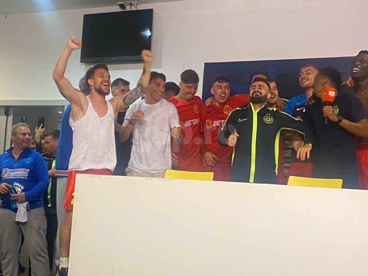 MM Stoica, plin de sânge în peluză după ce FCSB a devenit campioană