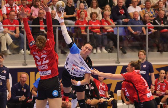 Esbjerg - CSM București 26-22. Visul frumos s-a terminat! „Tigroaicele” s-au prăbușit pe final în Danemarca, la peste 100 de decibeli