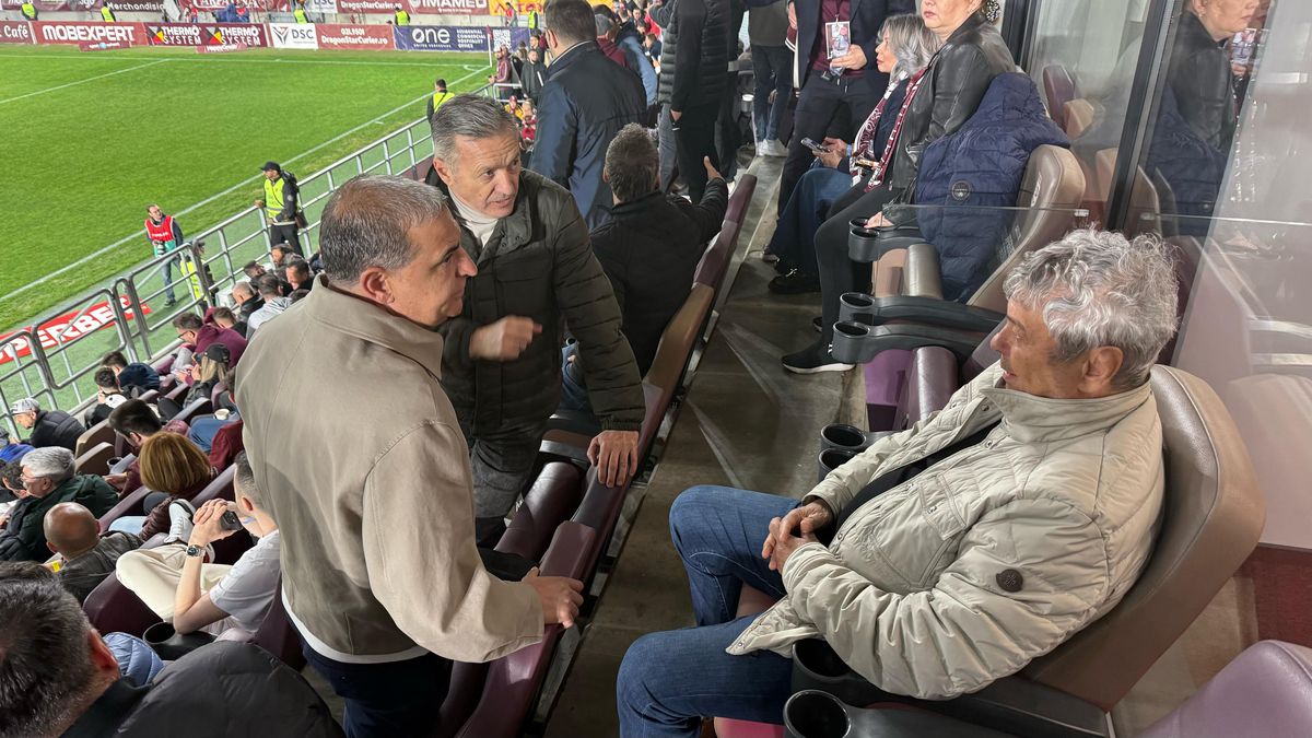 Tribună oficială înțesată de VIP-uri la Rapid - FCSB » Șucu și Angelescu au venit alături de soții