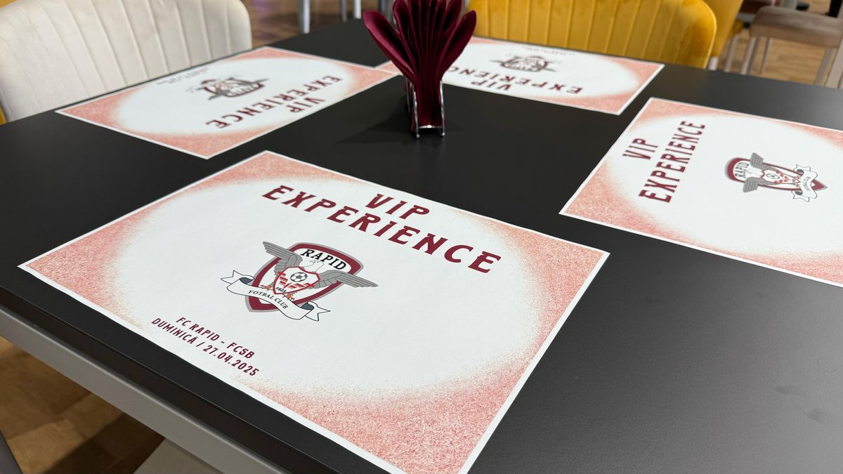 Imagini înainte de Rapid - FCSB