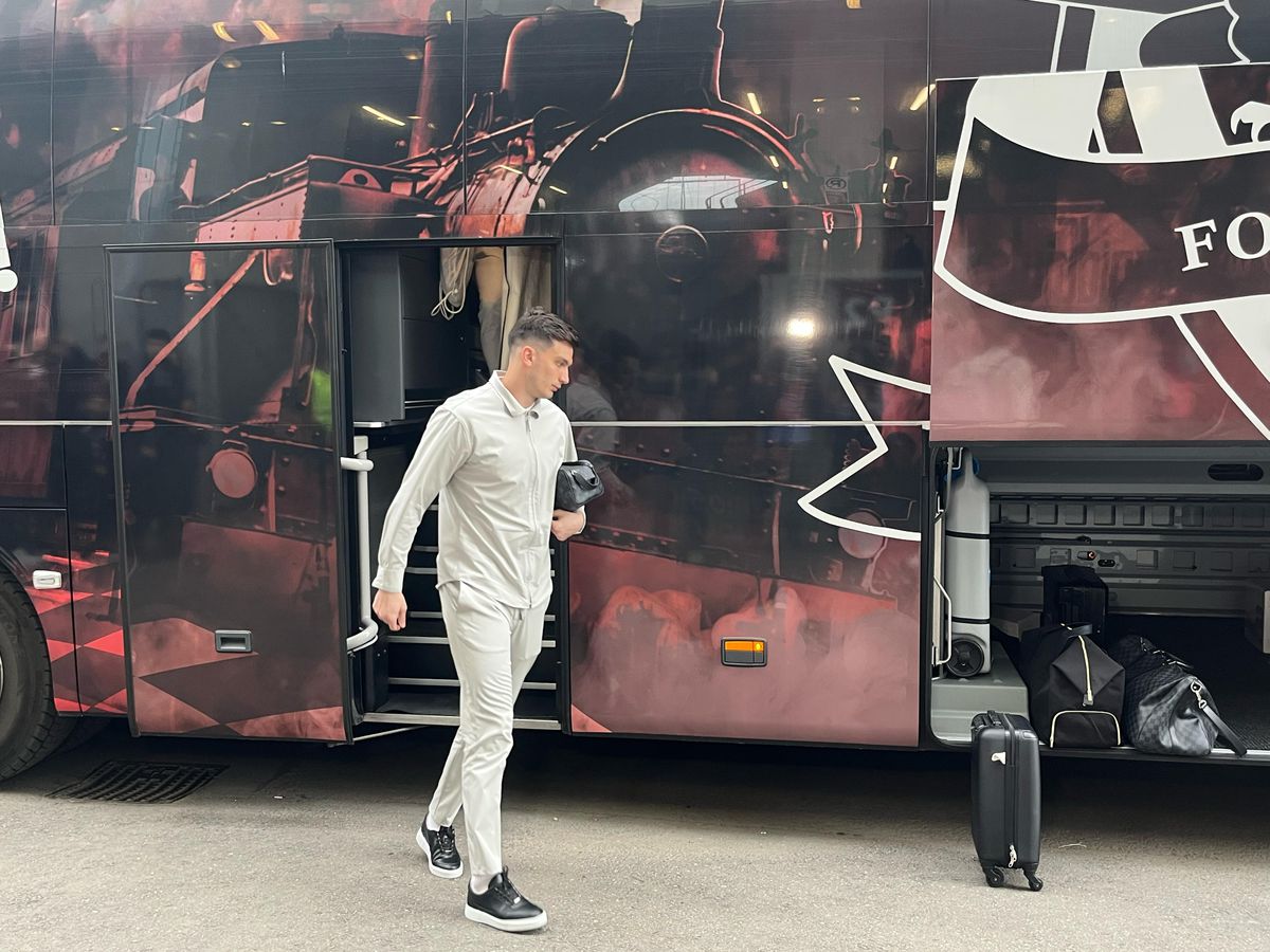 Imagini înainte de Rapid - FCSB