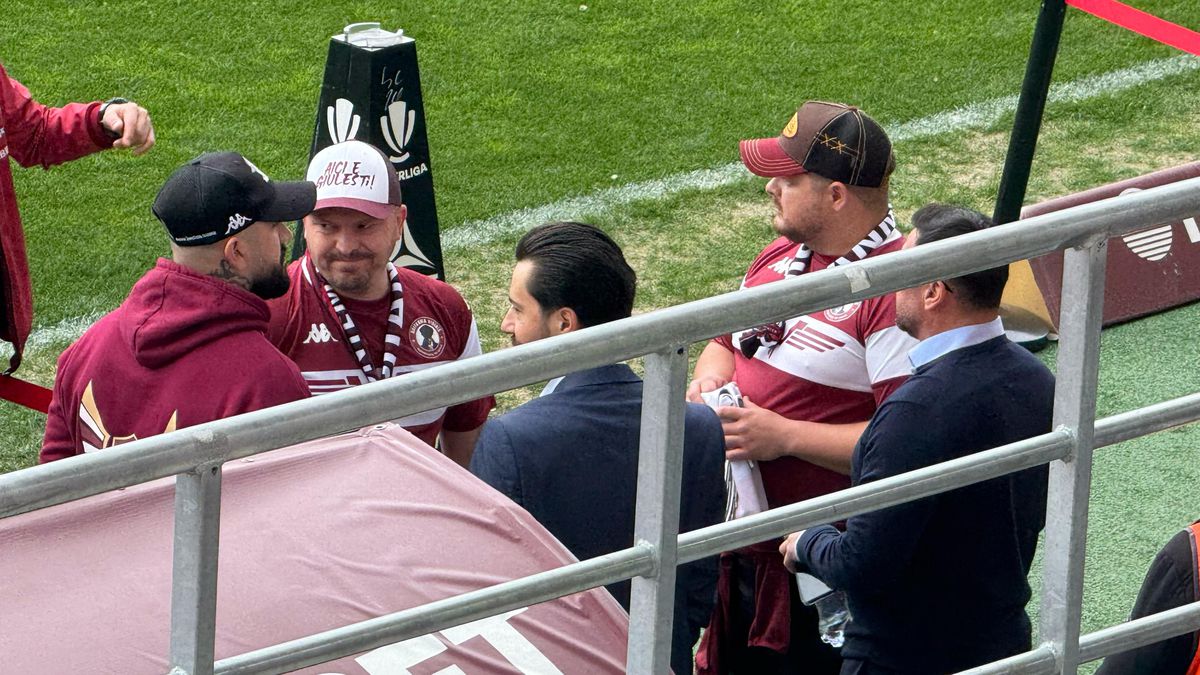 Imagini înainte de Rapid - FCSB