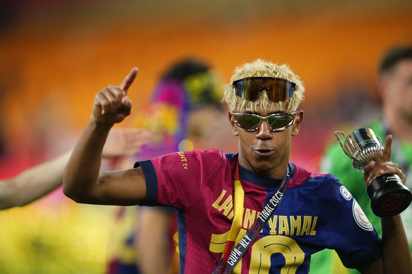 Lamine Yamal a dat două pase de gol în finala Cupei // FOTO: Imago
