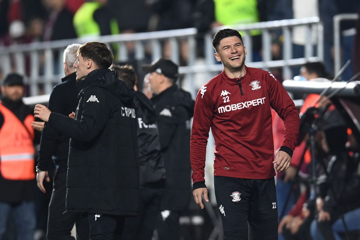 ȘASE! FCSB o bate pe Rapid și face un salt uriaș spre titlu. Radu Petrescu i-a privat pe giuleșteni de un penalty