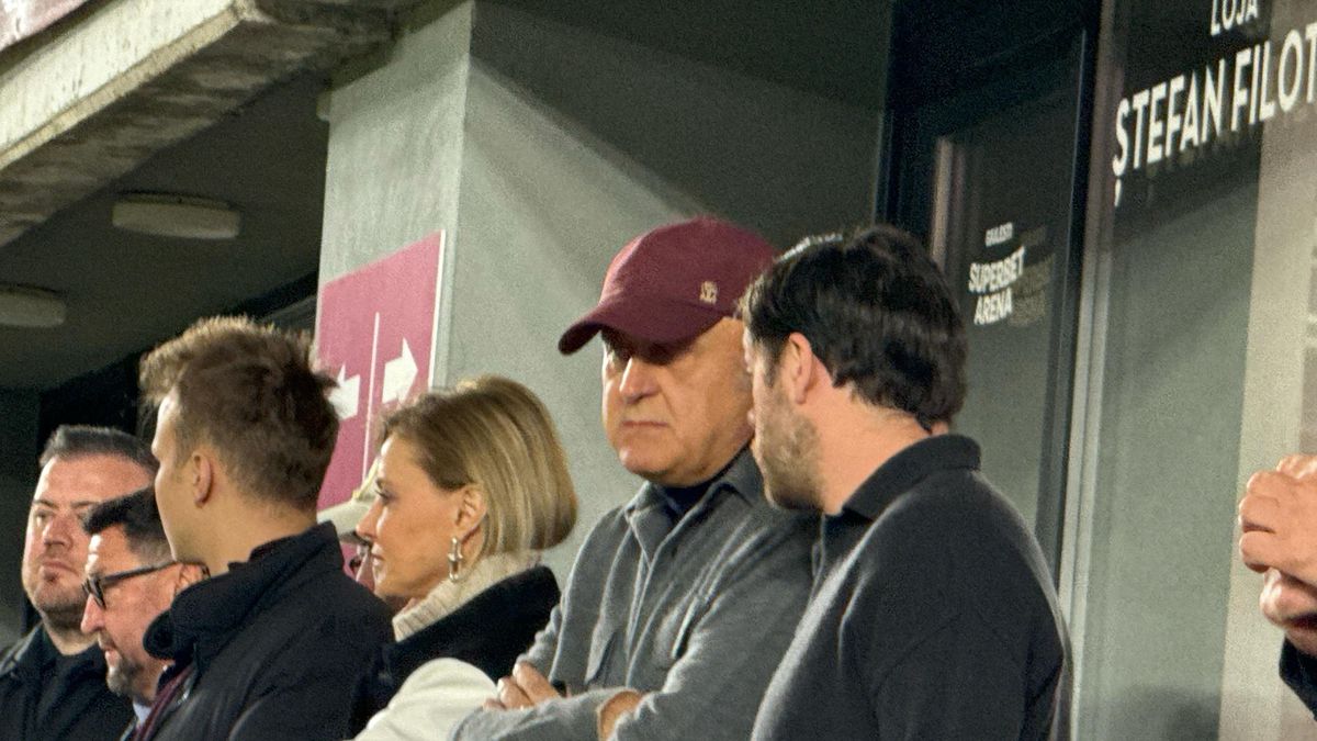 Tribună oficială înțesată de VIP-uri la Rapid - FCSB » Șucu și Angelescu au venit alături de soții