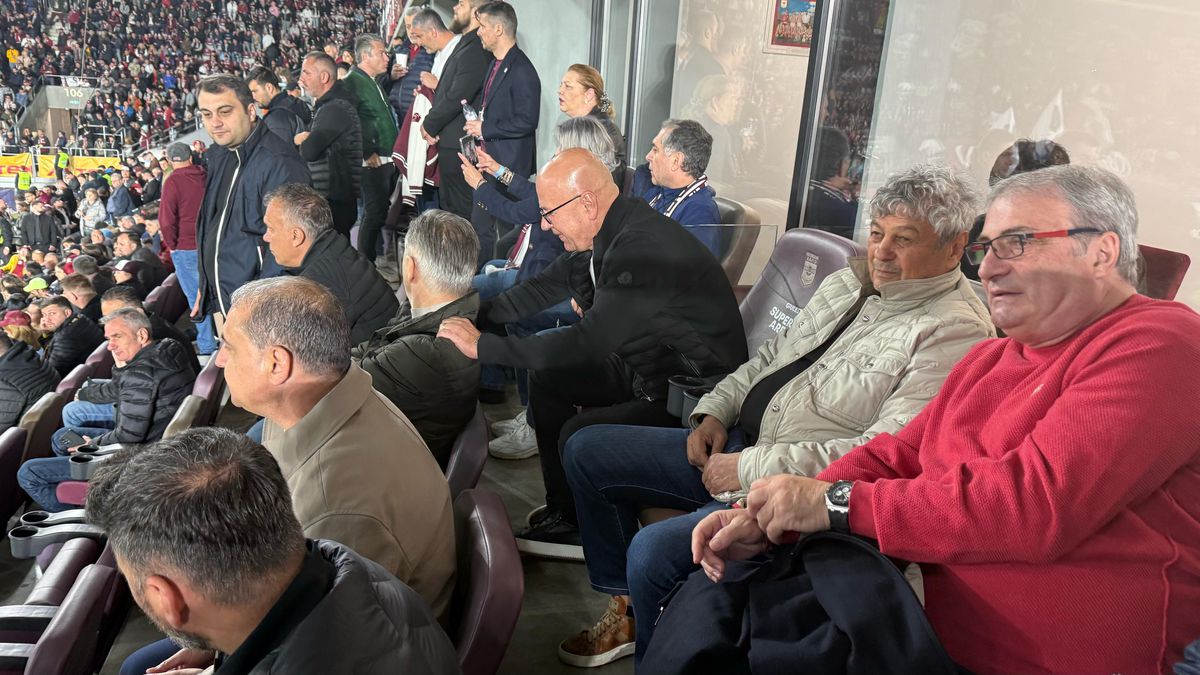 Tribună oficială înțesată de VIP-uri la Rapid - FCSB » Șucu și Angelescu au venit alături de soții