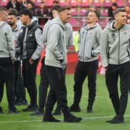 Imagini de pe gazon, înainte de Rapid - FCSB/ foto Cristi Preda (GSP)