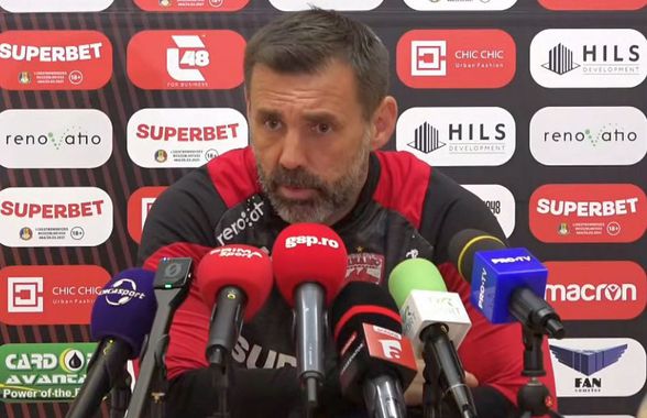 Zeljko Kopic a remarcat un jucător înainte de Dinamo - CFR: „Nu e o coincidență”