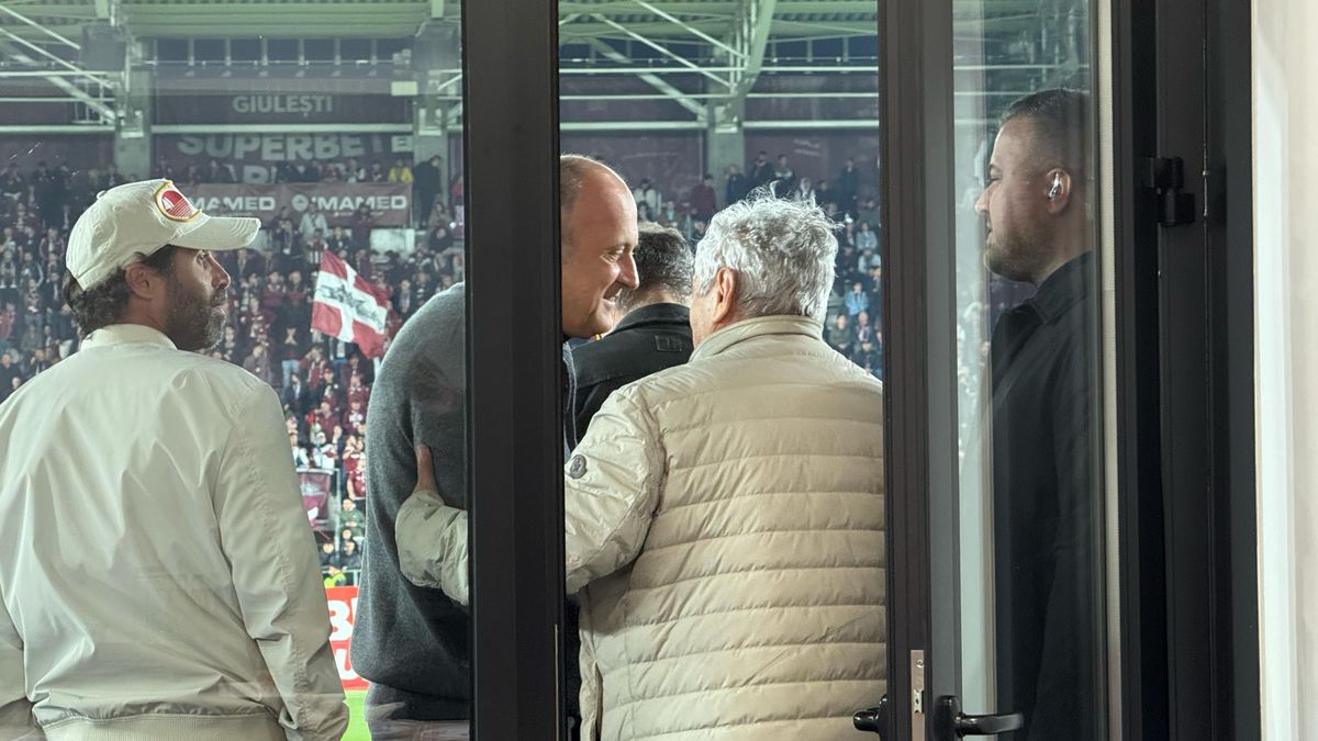 Tribună oficială înțesată de VIP-uri la Rapid - FCSB » Șucu și Angelescu au venit alături de soții
