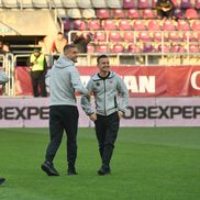 Imagini de pe gazon, înainte de Rapid - FCSB/ foto Cristi Preda (GSP)