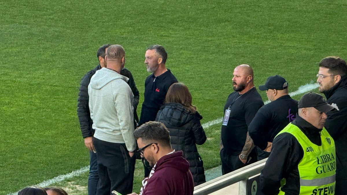 Imagini înainte de Rapid - FCSB