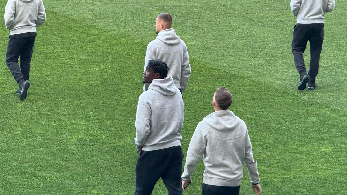 Imagini înainte de Rapid - FCSB